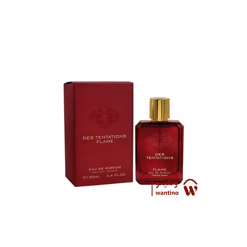 عطر ادکلن مردانه ورساچه اروس فلیم فراگرنس ورد دس تنتیشن فلیم (Fragrance World Versace Eros Flame)