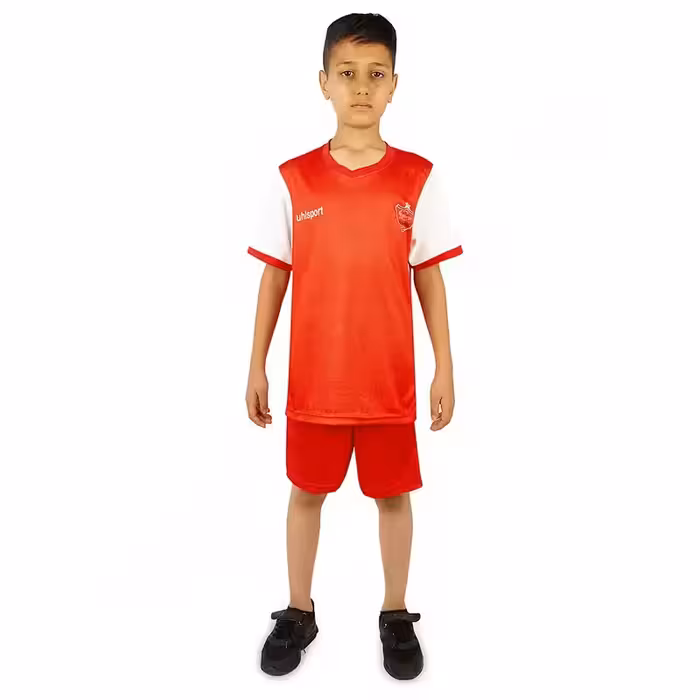 ست پیراهن شورت فوتبال بچه گانه پرسپولیس هواداری | قرمز