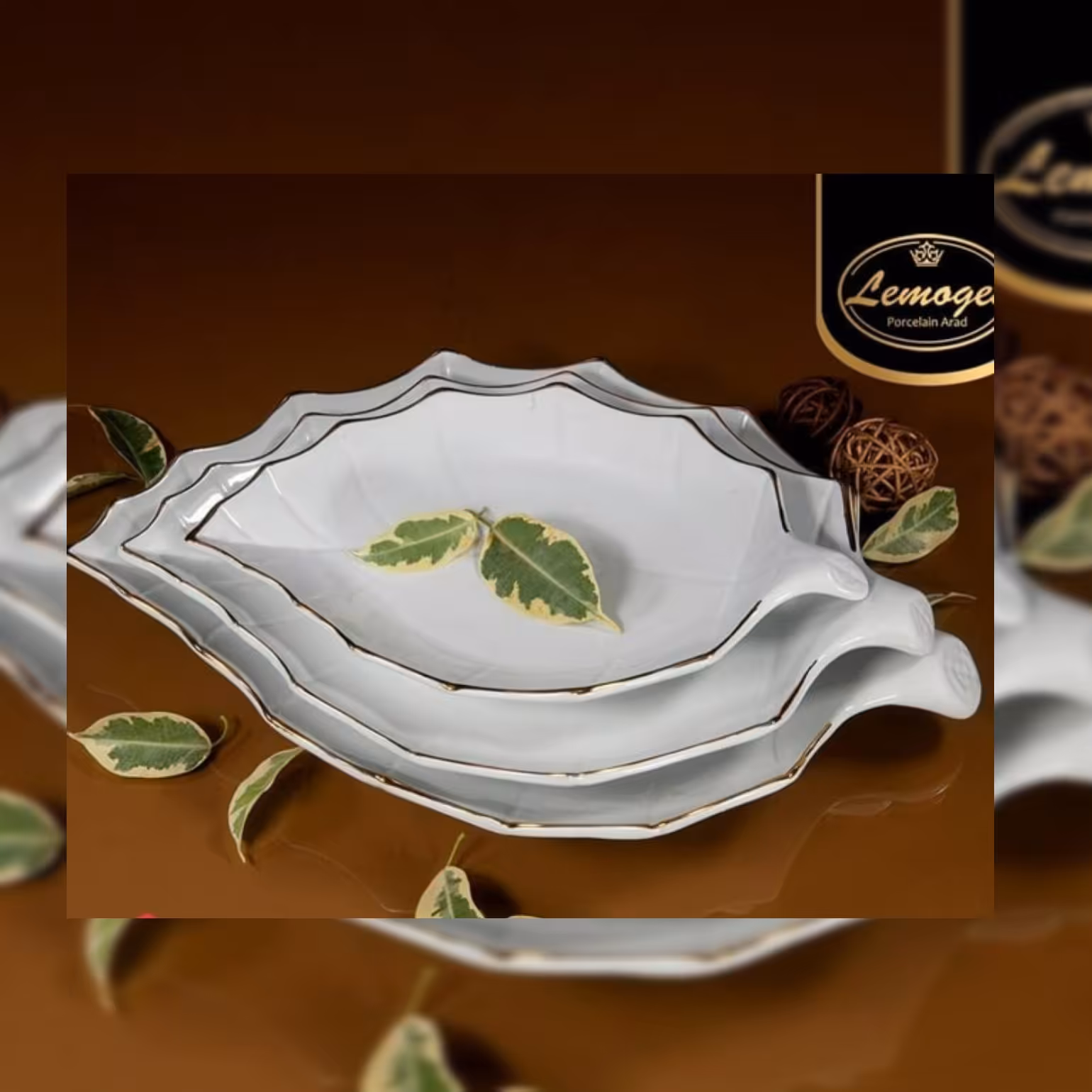 دیس برگ یک خط طلا(سایز کوچک)