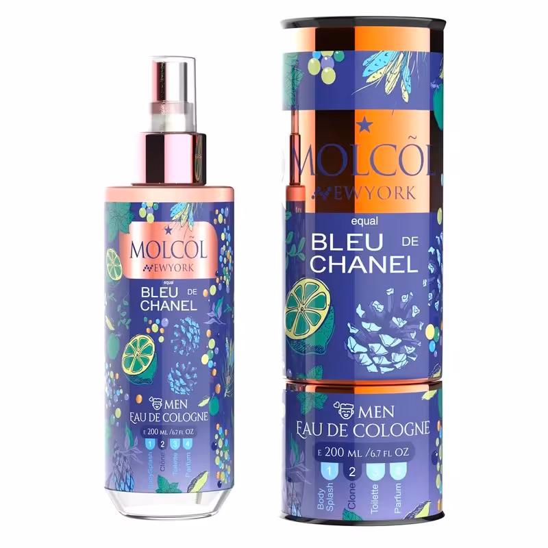 ادکلن مردانه مولکول ویورک مدل شنل بلود شنل حجم 200 میلی 