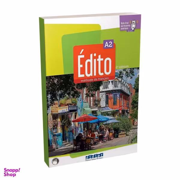 کتاب Edito A2 second edition اثر Pinson Cecile انتشارات Didier
