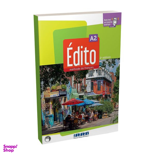 کتاب Edito A2 second edition اثر Pinson Cecile انتشارات Didier