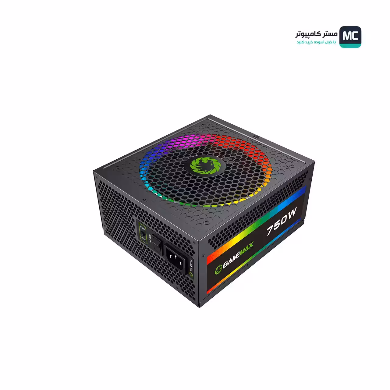 قیمت و خرید پاور 750 وات گیم‌مکس RGB-750 Gold Full Modular