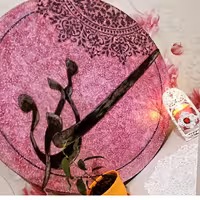 تابلو  نقاشیخط (بی من مرو)