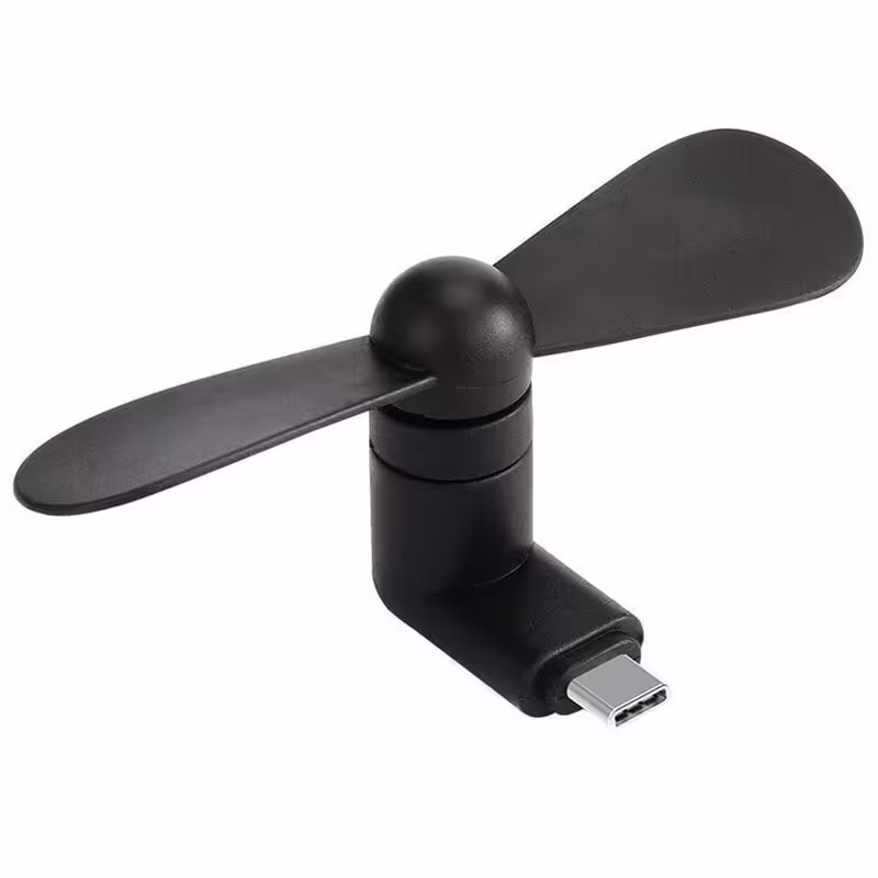 پنکه همراه مدل USB-Type C سفید