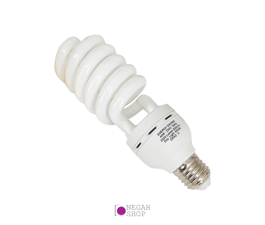 لامپ پیچی کم مصرف 40 وات