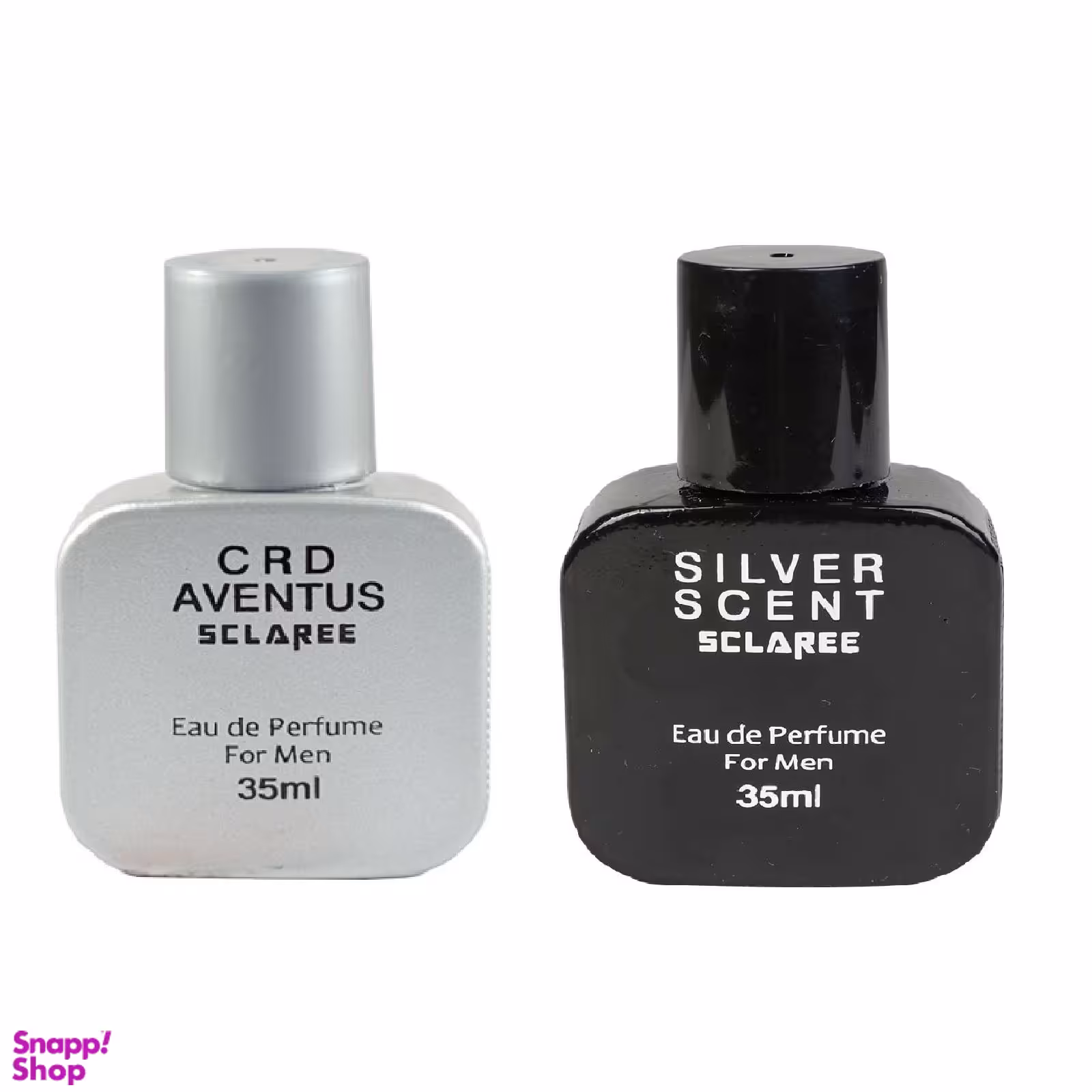 عطر جیبی مردانه اسکلاره مدل Crd Aventus حجم 35 میلی‌ لیتر به همراه عطر جیبی مردانه مدل Silver Scent