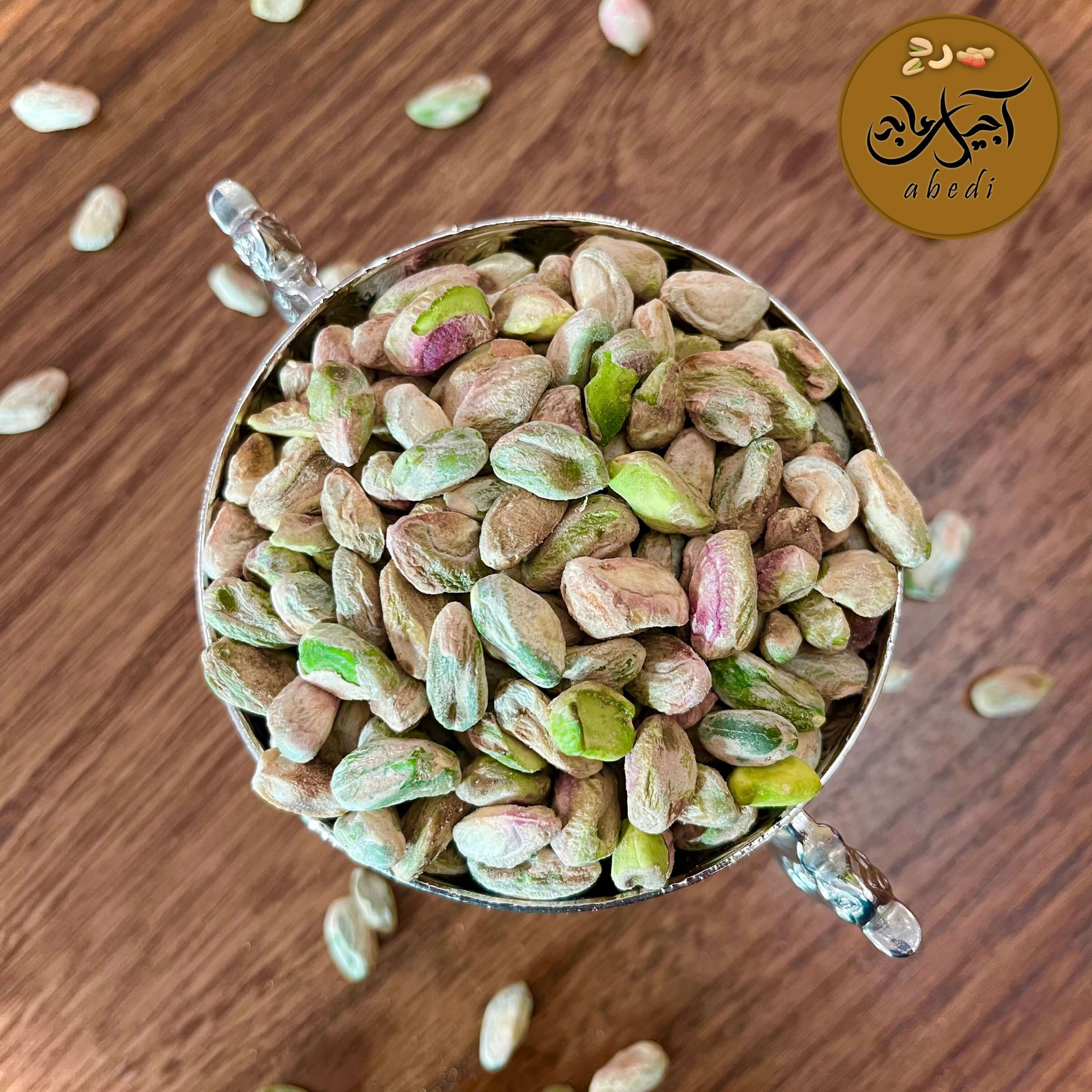 مغز پسته سبز کال اعلاء(500گرمی)پس کرایه