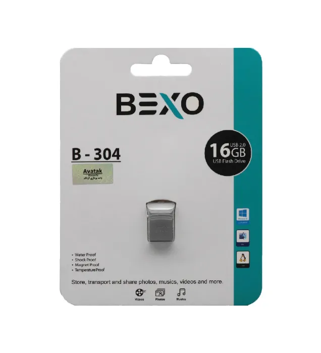 فلش مموری بکسو 16 گیگابایت مدل B-304 USB2.0