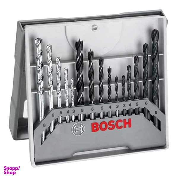 مجموعه 15 عددی مته بوش (Bosch) مدل 2607017038