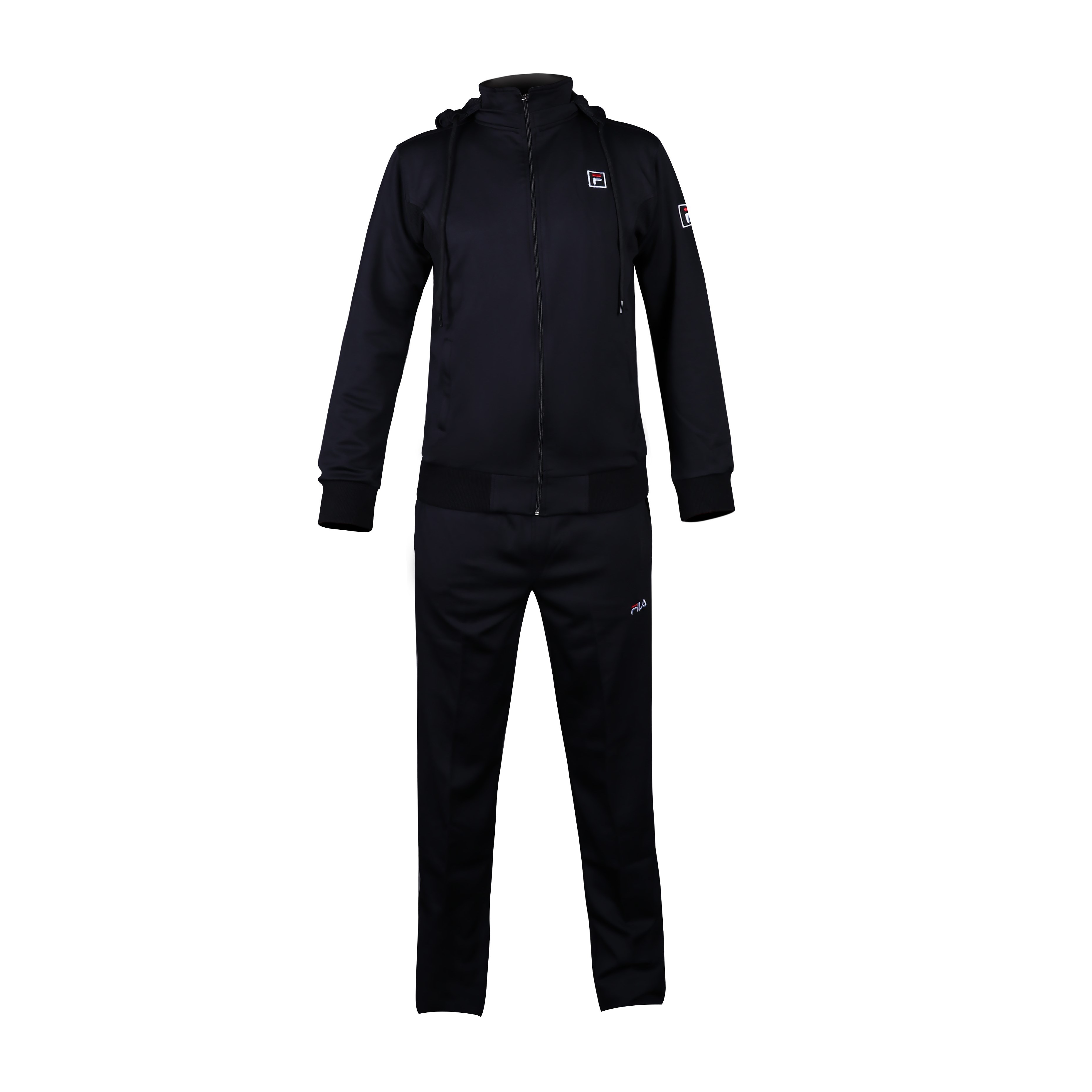 سویشرت و شلوار ورزشی کلاه دار طرح فیلا مردانه سایز 3Xl - 2XL - XL - L