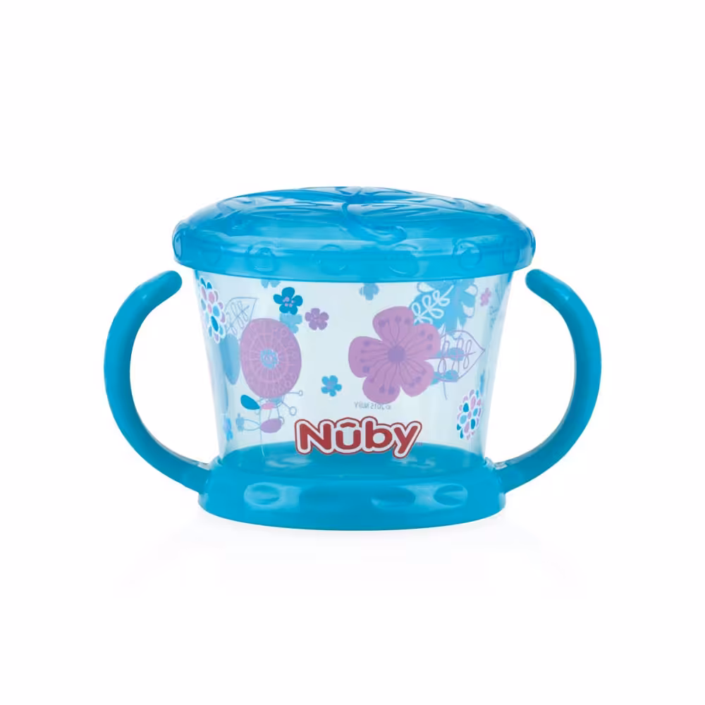 اسنک خوری  12 ماه نابی NUBY آبی