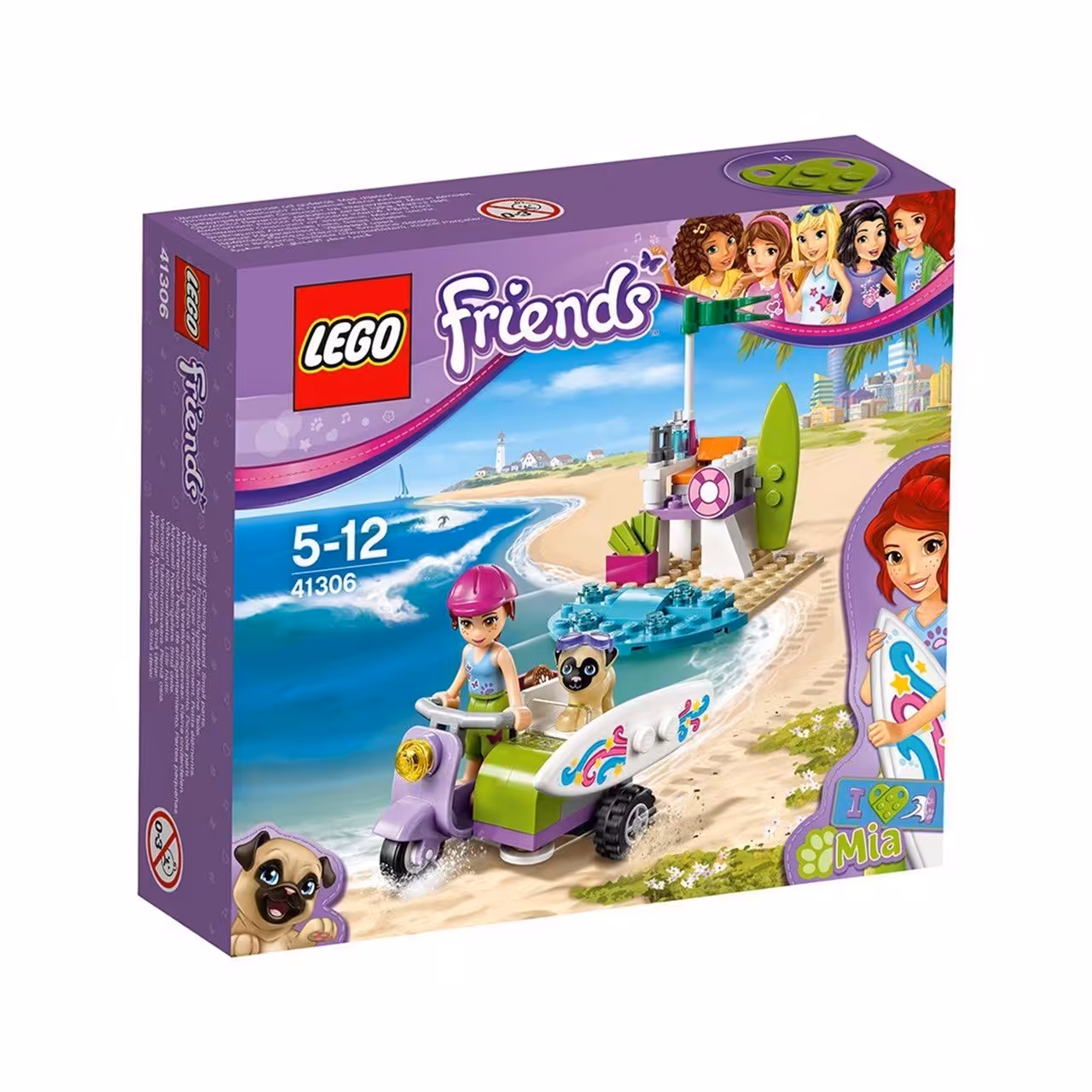 لگو سری Friends مدل Mia Beach Scooter 41306