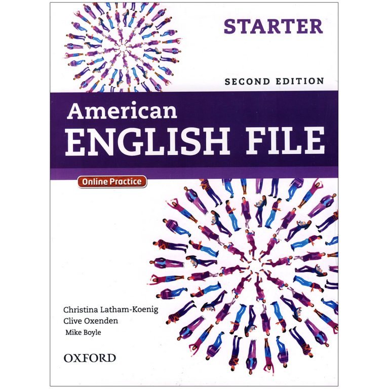کتاب امریکن انگلیش فایل استارتر American English File Starter ویرایش دوم به همراه کتاب کار