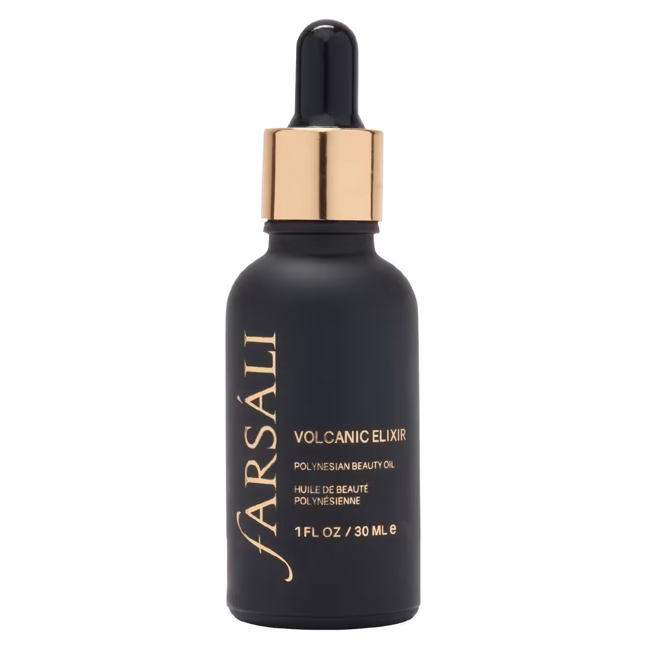 پرایمر و سرم صورت فارسالی مدل Volcanic Elixir مشکی حجم 30 میلی لیتر