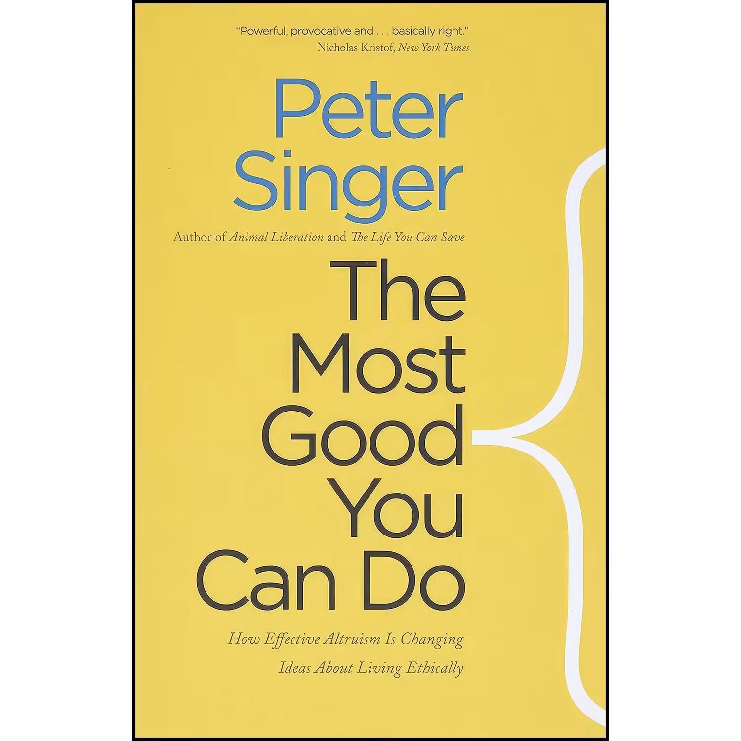 کتاب زبان اصلی The Most Good You Can Do اثر Peter Singer