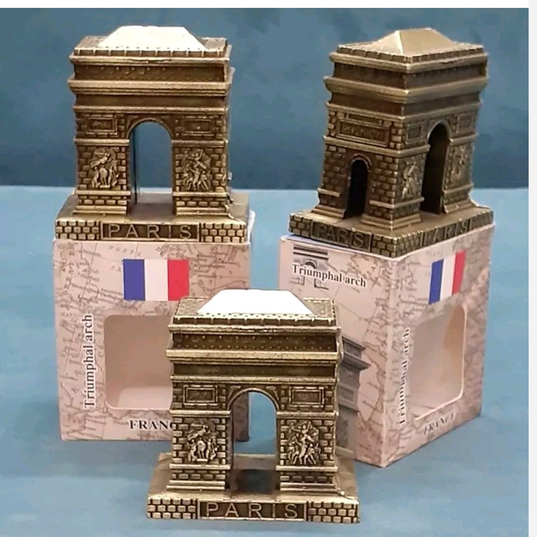ماکت فلزی نمادین طاق پیروزی پاریس وارداتی
