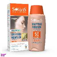 فلوئید ضدآفتاب آردن سولاریس مدل Unifying Newgen SPF 50 رنگ بژ روشن حجم 75 میلی لیتر