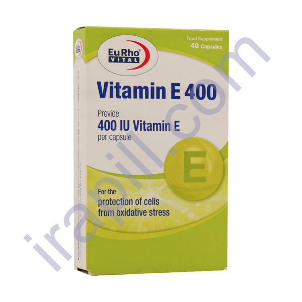 کپسول ویتامین E 400 یوروویتال 40 عدد