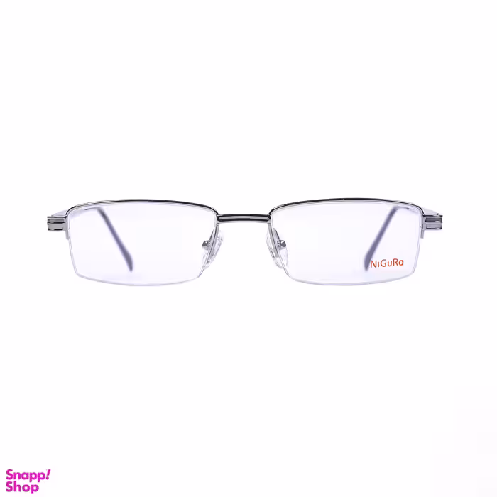 فریم عینک طبی مردانه نیگورا مدل 4001 رنگ نقره ای