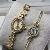 ست زیبا ساعت و دستبند رایگان 32495