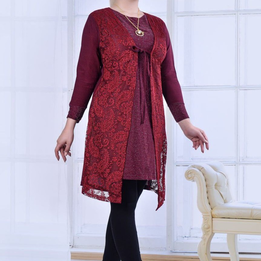 تونیک زنانه یلدایی تونیک زنانه لمه