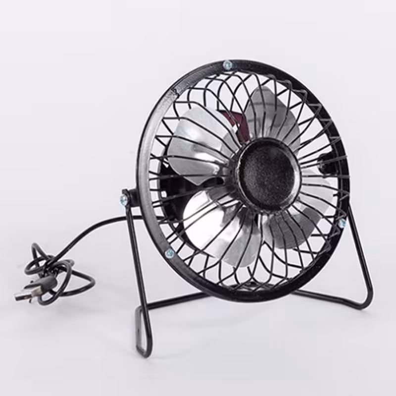 پنکه رومیزی مدل YR-F001 (کارکرد با پورت USB بدون نیاز به برق و باتری)