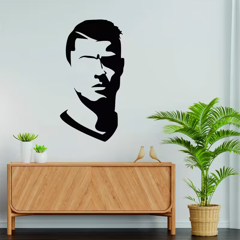 استیکر مدل چوبی رونالدو کد T702