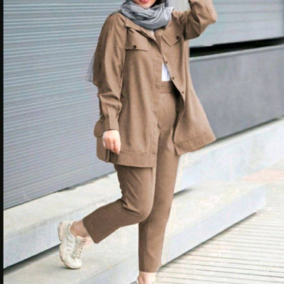 مانتو شلوار زنانه میکرو مدل ست نفیس