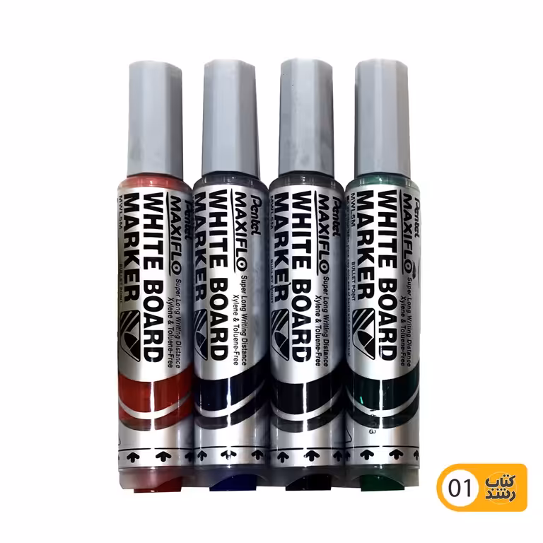 ماژیک وایت برد 4 رنگ فشاری پنتل Pentel
