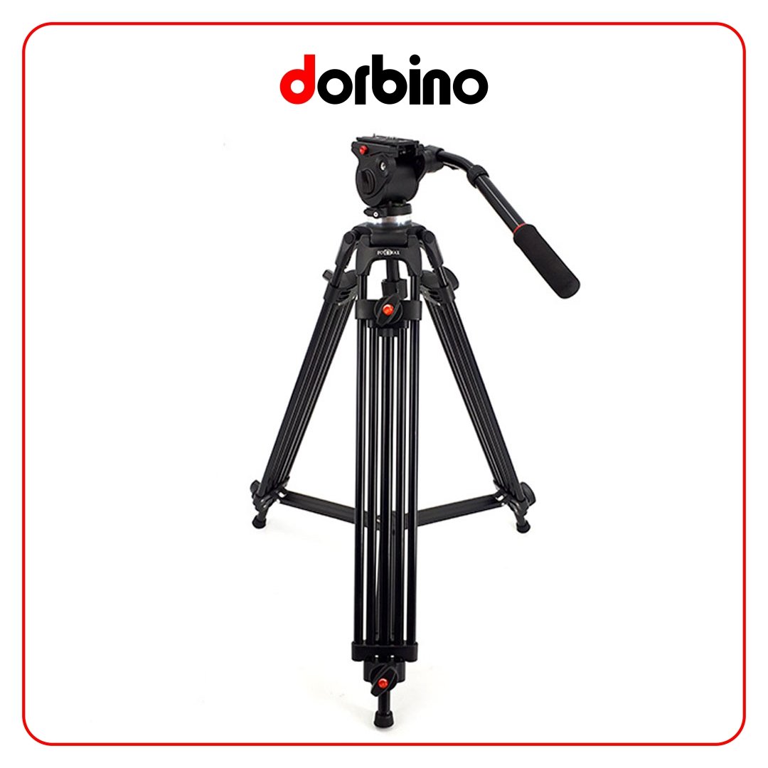سه پایه فیلمبرداری فوتومکس Fotomax FM-508A Video Tripod - فروشگاه دوربین دوربینو