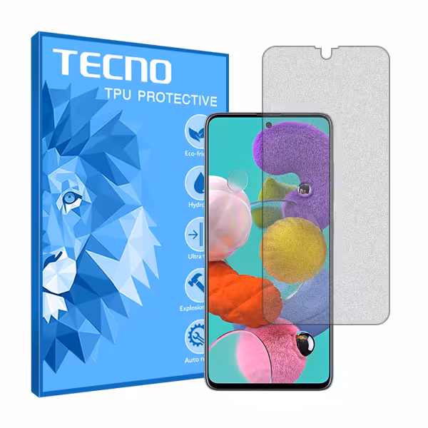 گلس سامسونگ Galaxy A51 مدل مات برند تکنو کد S