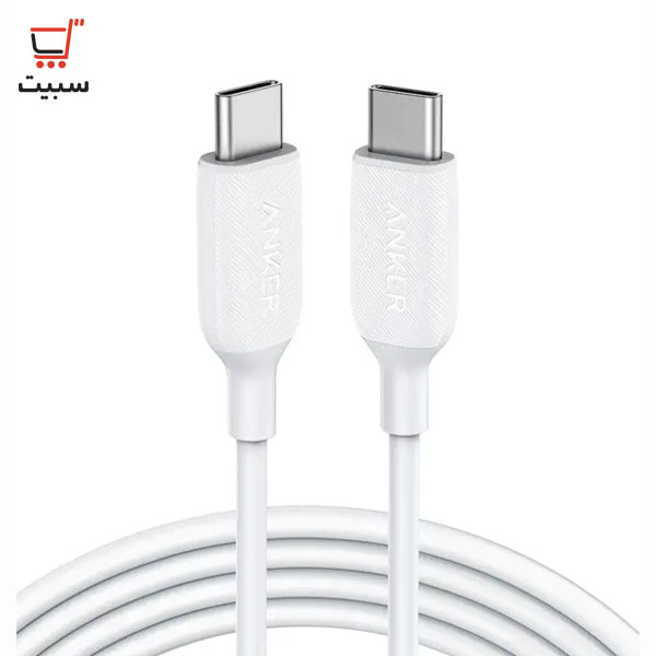 کابل تبدیل USB-C به USB-C انکر مدل A8852 Powerline III طول 90 سانتی متر