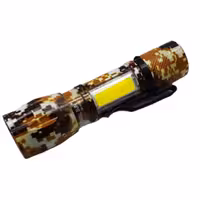 چراغ قوه دستی اسمال سان مدل ZY-513 رنگ قهوه ای روشن براق