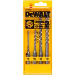 مجموعه 4 عددی مته چهار‌شیار الماسه سِری اکستریم دیوالت  مدل DT9700