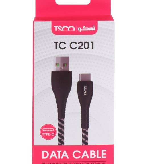 کابل تبدیل USB به USBC تسکو مدل TCC201 