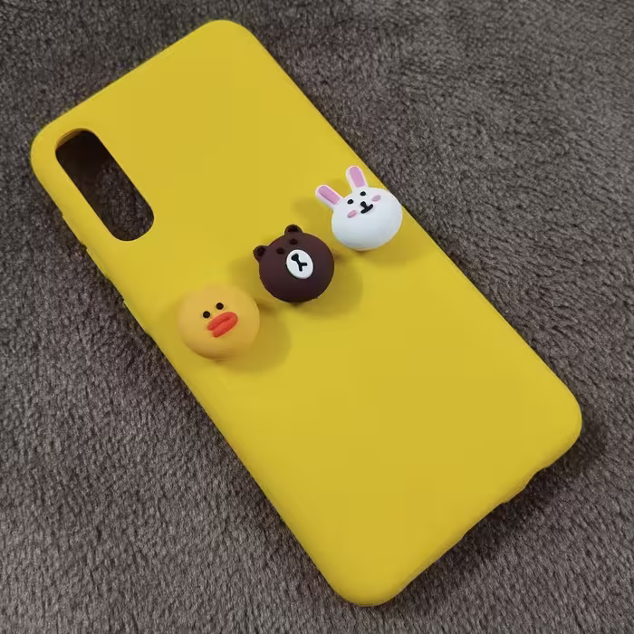 گارد  قاب  کاور عروسک برجسته مناسب برای سامسونگ  Galaxy A50 - A30s - A50s