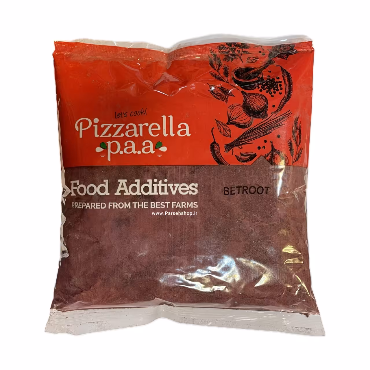 پودر لبو پیزارلا پا حجم 500 گرم