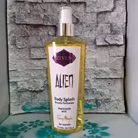 بادی اسپلش زیون  الین  ziven Alien. ماندگاری چند روزه. بسیار خوشبو. فاقد بوی الکل.