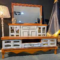 آینه کنسول ست میز تی وی بسیار زیبا 