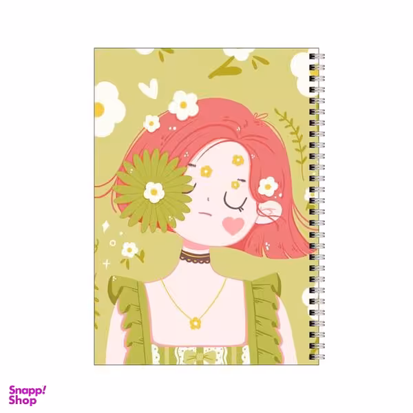 دفتر مشق 80 برگ بامبیلیپ طرح دخترانه کد 0323176