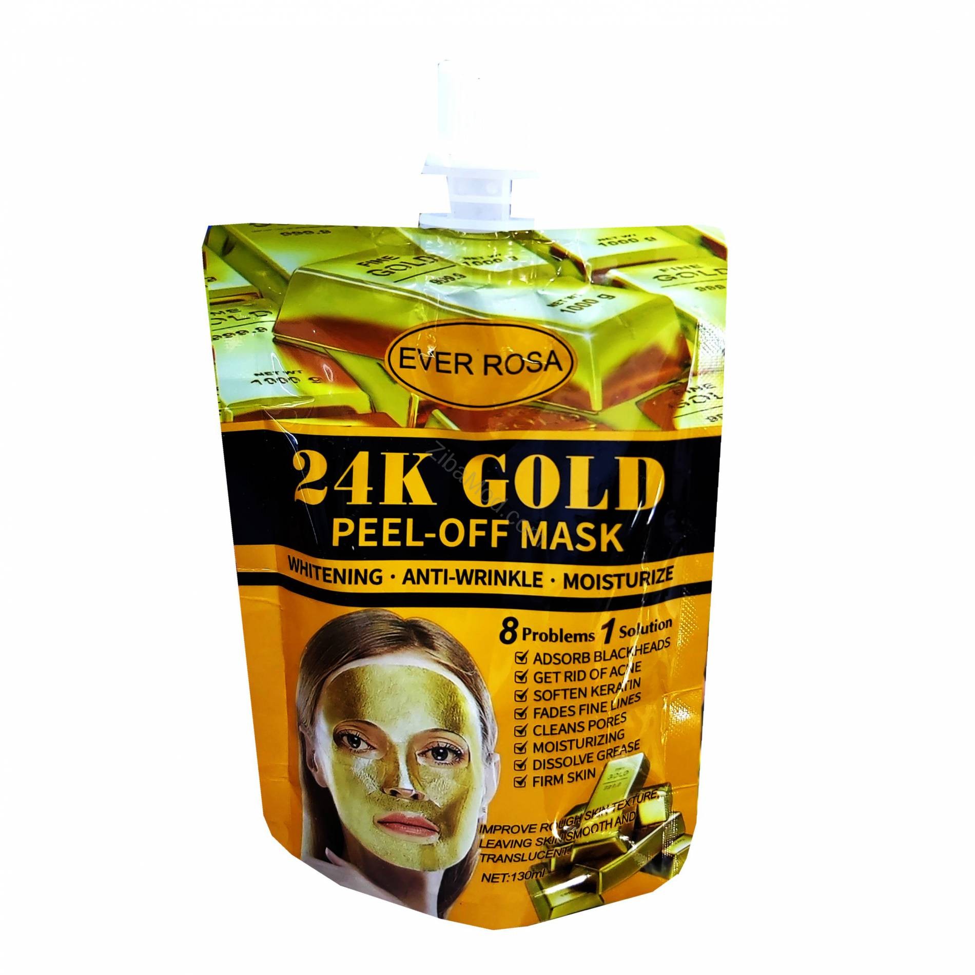 ماسک صورت پودری پیلاف طلا 24k اسکنیک 