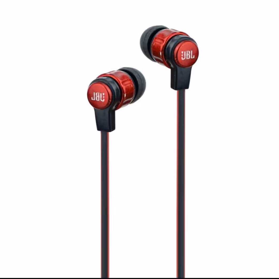 هندزفری برند جی بی ال رنگ مشکی قرمز با کیفیت صدای عالی