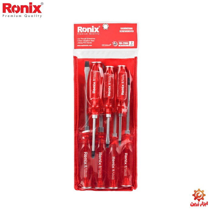 ست پیچ گوشتی 7 عددی رونیکس مدل RH-2906