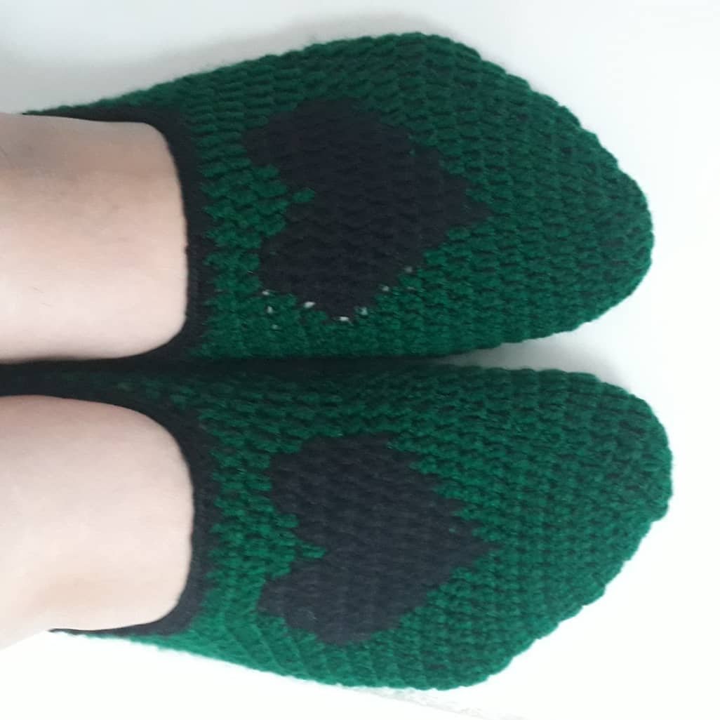 پاپوش طرح قلب