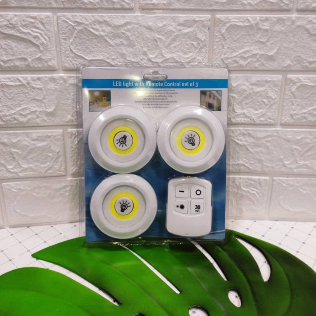 چراغ اضطراری  سقفی ریموت دار   3عددی