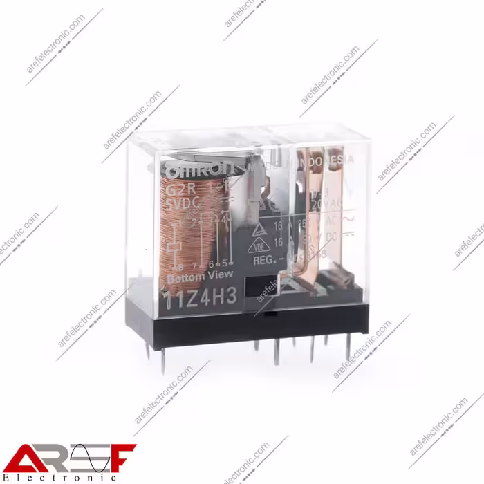 رله امرن مدل G2R-1-E دارای 5 ولت 16 آمپر 8 پین - فروشگاه عارف الکترونیک
