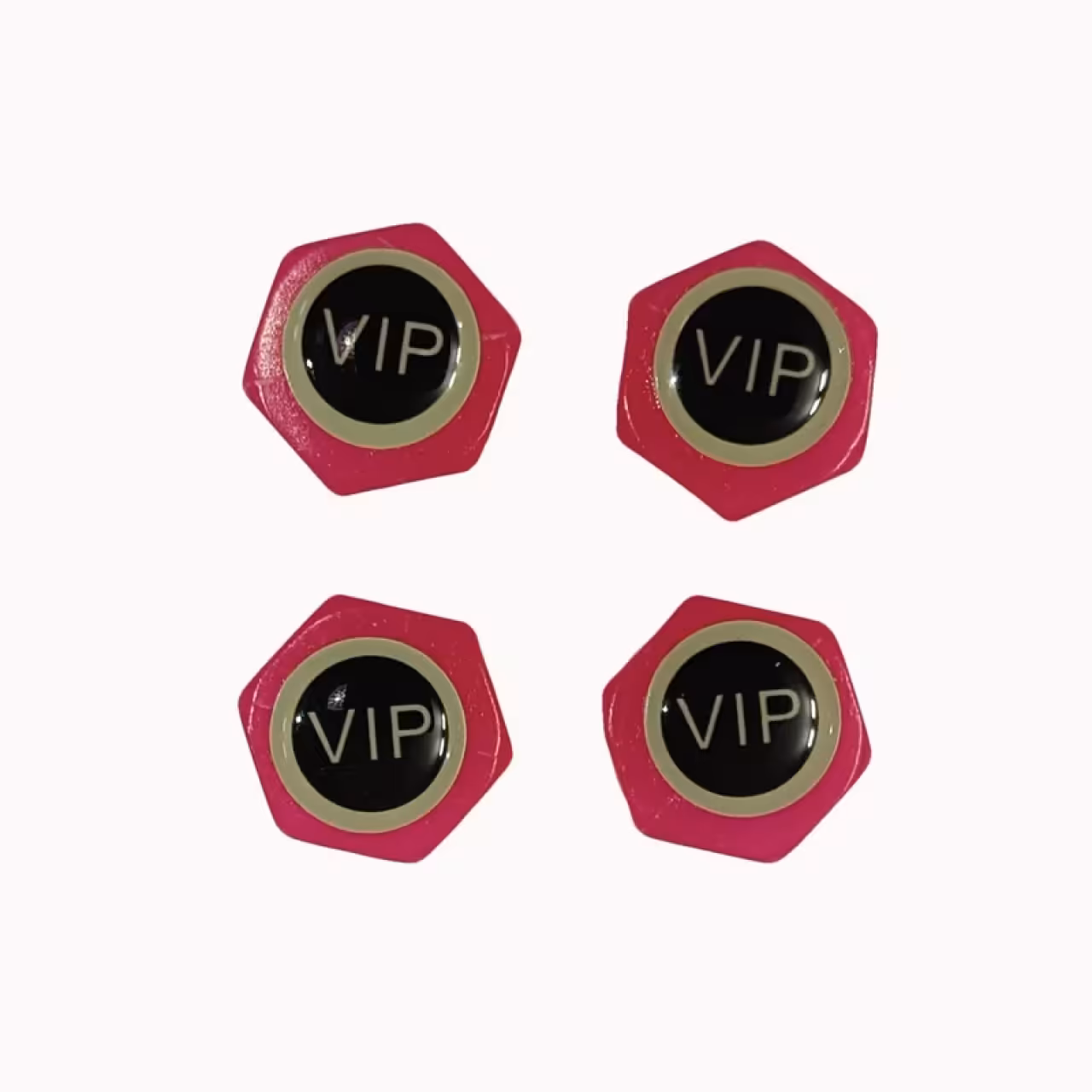 سر والف خودرو مدل شبرنگ طرح vip مجموعه 4 عددی