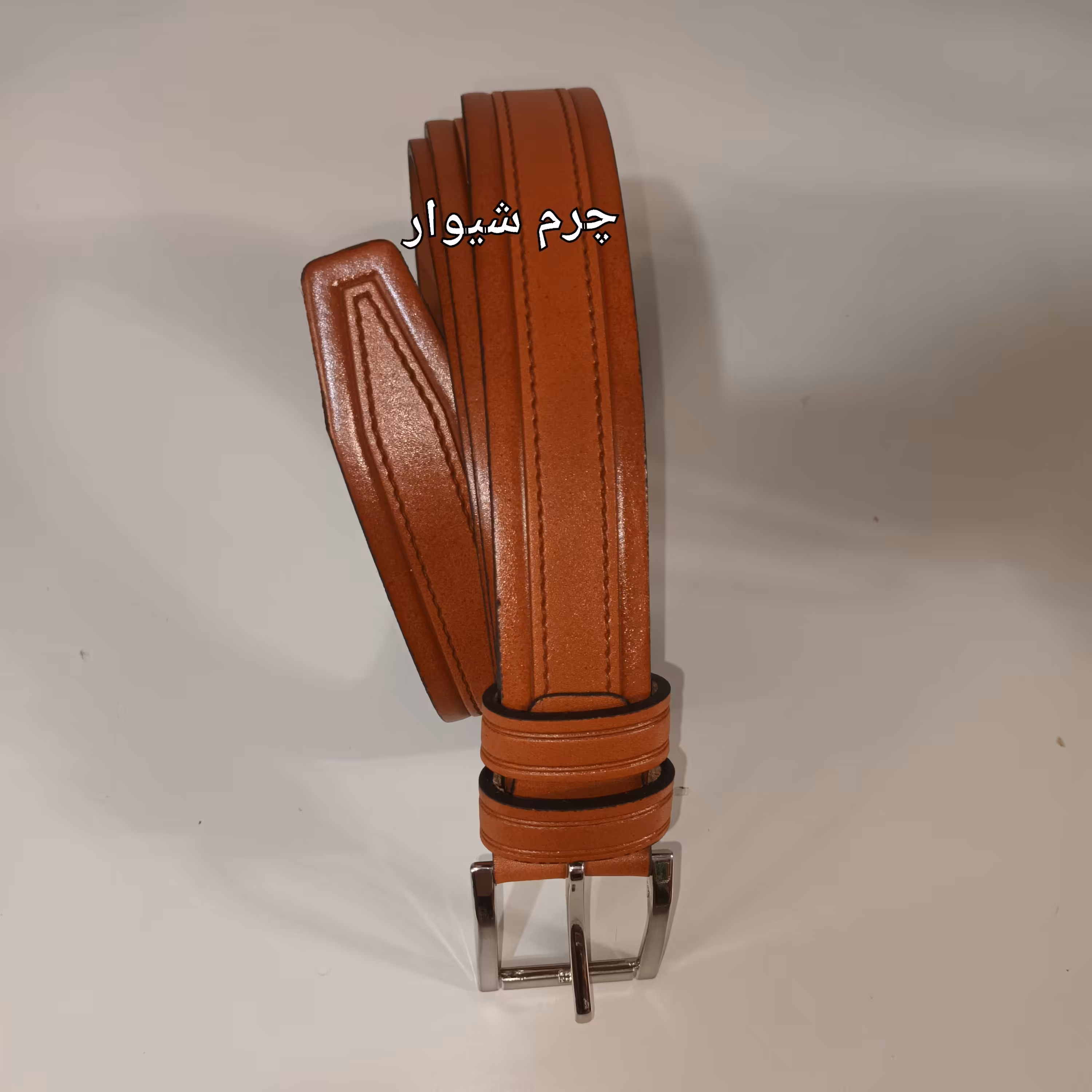 کمربند چرم طبیعی کد 42