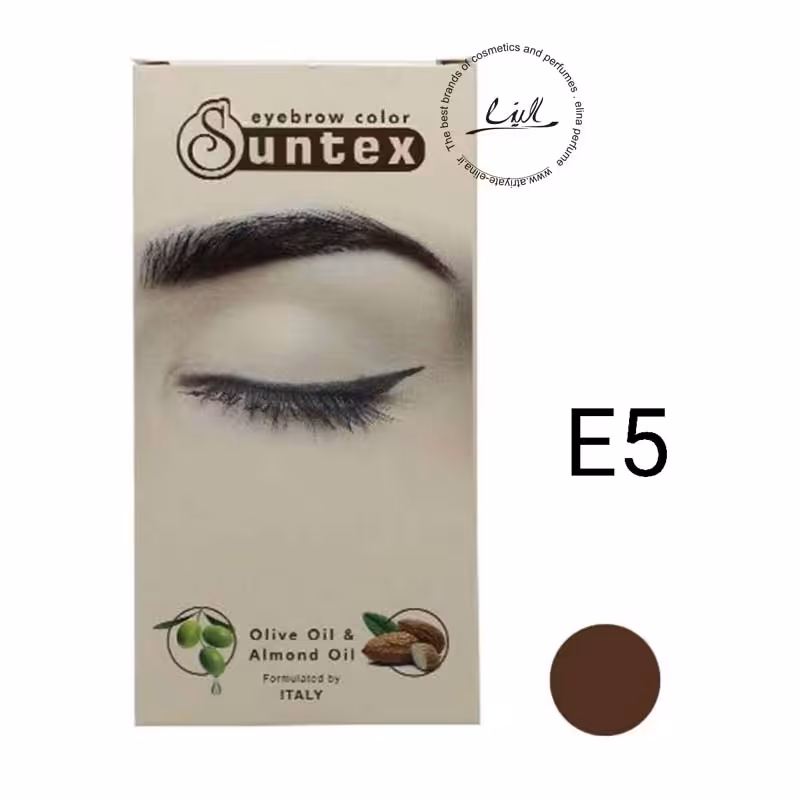 سانتکس کیت رنگ ابرو شماره N4-E5 قهوه ای روشن